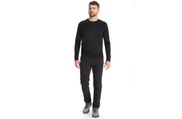 Image of Marmot Windridge Long Sleeve T-Shirt - Mens, Black, Extra Large, M14153-001-XL