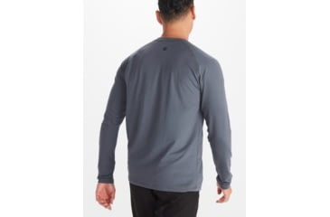Image of Marmot Windridge Long Sleeve T-Shirt - Mens, Steel Onyx, 2XL, M14153-1515-XXL