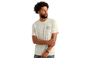 Image of Marolina DBA HUK Huk Drift Performance Short Sleeve Shirt Silver Birch Camo M, H1200736-189-M
