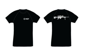 Image of MDT Rifle T-Shirt, Black, 2XL 103739-BLK