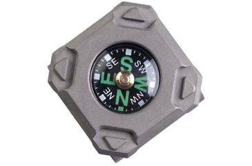 Image of USED MecArmy Titanium Watchband Compass, MOLLE/ Big Braid, Sandblasted, CPW-TITANIUM-SANDBLASTED, EDEMO1