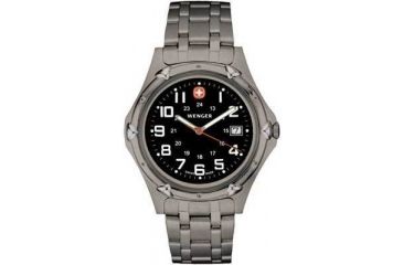 Image of Wenger Standard Issue XL Titanium Watch - Men's Stainless Steel Water Resistant Watch