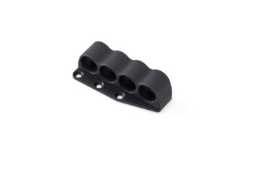 Image of Mesa Tactical M4 Carbine Stock SureShell Aluminum Carrier, 4-Shell, 12 Gauge, Ambidextrous, Black, 93340