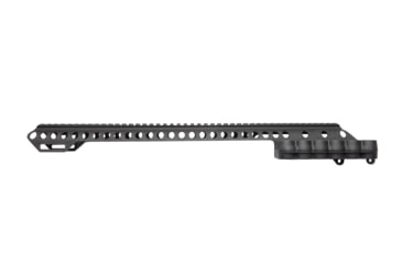 Image of Mesa Tactical Remington Model 870 TAC-14 SureShell Polymer Carrier and Fallon Rail, 6-Shell, 12 Gauge, 18 in, Black, 93060