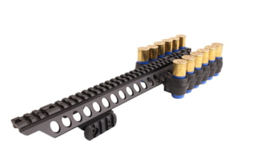 Image of Mesa Tactical SureShell Polymer Carrier and Rail, Kel-Tec KSG, 12-Shell, 12 Gauge, Both Sides, Black, 94910