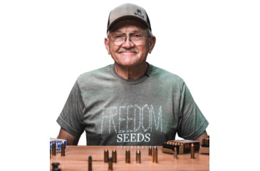 Image of Miculek Freedom Seeds T-Shirt, 4XL, Heather Army Green, TEE-FREEDOMSEED-4XL