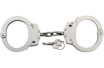 Image of Miscellaneous Scorpion Handcuffs, Double Lock w/ 2 Keys, Silver MI220041SL