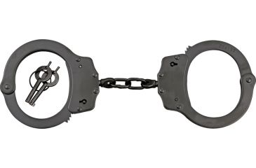 Image of Miscellaneous Scorpion Handcuffs, Double Lock w/ 2 Keys, Black MI220041BK