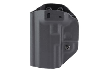 Image of Mission First Tactical AIWB/OWB Series, Appendix/Inside/Outside Waistband Holster, Fits Canik METE MC9, Boltaron, Black, Ambidextrous, Includes 1" Belt Clip, HCKMC9AIWBA-BL