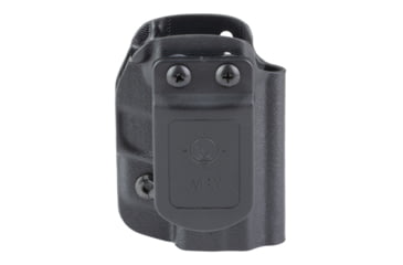 Image of Mission First Tactical AIWB/OWB Series, Appendix/Inside/Outside Waistband Holster, Fits S&amp;W Bodyguard 2.0, Boltaron, Black, Ambidextrous, Includes 1" Belt Clip, HSWBG2AIWBA-BL