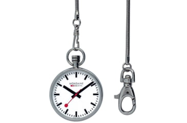 Image of Mondaine Pocket Watch, Silver, 43mm, A660.30316.11SBB