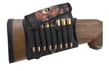 Image of Mossy Oak Buttstock Rifle Shell Holder w/Cover 065459