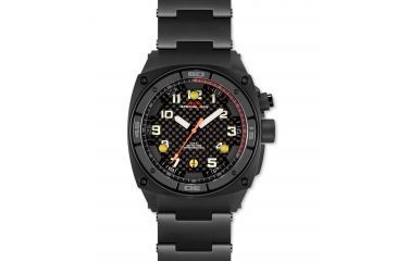Image of MTM Special Ops Men's Black Falcon Watch,Stainless Steel Band 854283004534