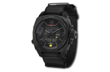Image of MTM Special Ops Men's Black Rad Watch,Black Neoprene Strap 854283004374