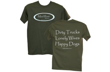 Image of Mud River Short Sleeve T-shirts- XXL Green MRTS-2XLG