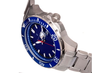 Image of Nautis Nautis Admiralty Pro 200 Bracelet Watch w/Date, Blue, One Size, GL2008-E