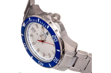 Image of Nautis Nautis Admiralty Pro 200 Bracelet Watch w/Date, Blue/White, One Size, GL2008-D