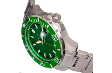Image of Nautis Nautis Admiralty Pro 200 Bracelet Watch w/Date, Green, One Size, GL2008-F