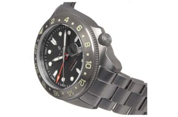 Image of Nautis Nautis Global Dive Bracelet Watch w/Date, Grey, One Size, 18093G-B