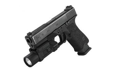 Image of NcSTAR Pistol Flashlight w/ Strobe, Black VAPTF