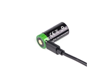 Image of Nextorch 16340 USB-C Direct Recharge Battery, Black, DC20044