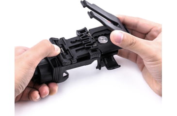 Image of Nextorch Quicker Baton Holster, Nex Quicker Baton w/HG1 Hand Guard, Black, BT520005
