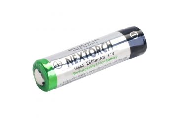 Image of Nextorch Rechargeable Battery 2600 Mah, White 77575