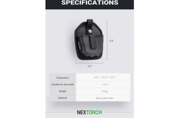 Image of Nextorch V12 Modular Handcuff Holster