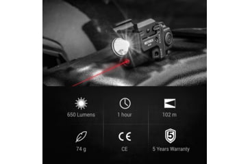 Image of Nextorch WL22 Compact Weapon Light NXWL22R
