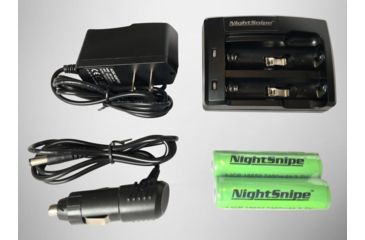 Image of NightSnipe Class-1 NS300 Fixed Beam Hunting Light Kit, Red, C1F-R-8084