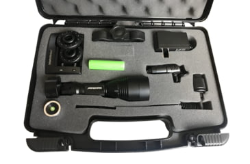 Image of NightSnipe Class-2 Razorback Archery Adjustable Beam Hunting Light Kit, Clicky on / off Switch, Red / Green Leds, C2B-RG-2116