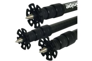 Image of NightSnipe Elite Hunter Carbon Fiber Shooting Tripod, NS67 Ball Head and NightSnipe Picatinny Rail Mount Combo Kit, EHNS67-2288