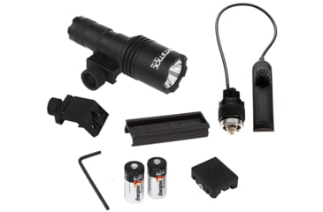 Image of EDEMO Nightstick Compact Long Gun LED Weapon Light Kit, 450 Lumens, Black, LGL-150, EDEMO1
