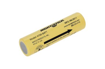 Image of Nightstick Lithium-ion Rechargeable Battery, 3.6V 3400mA, Yellow 4700-BATT