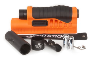 Image of Nightstick Shotgun Forend Light f/ Mossberg 500/590/Shockwave, Less-Lethal Orange, SFL-12WL