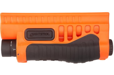 Image of Nightstick Shotgun Forend Light For Remington 870/Tac-14 w/ Green Laser, Less-Lethal Orange, SFL-14GL