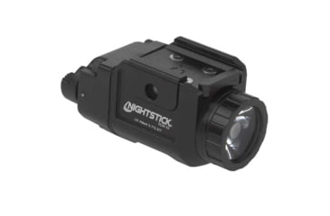 Image of Nightstick TCM-10 650 Lumens Compact LED Weapon-Mounted Light, CR123, White Light, Ambidextrous, Black, TCM-10