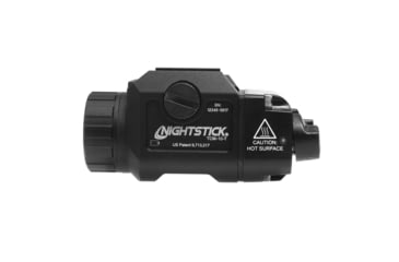 Image of Nightstick Rechargeable Pistol Mounted Light, Fits Picatinny Rail, Anodized Finish, Black, 1,000 Lumens, 25,100 Candela, Rechargeable