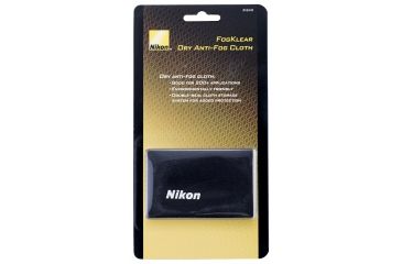 Image of Nikon Fog Klear Anti-Fog Microfiber Cloth, 16141