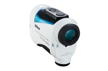 Image of Nikon 6x COOLSHOT PRO STABILIZED 1,200 yard Golf Rangefinder, White 16555