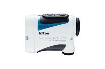 Image of Nikon 6x COOLSHOT PRO STABILIZED 1,200 yard Golf Rangefinder, White 16555