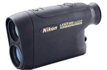 Image of Nikon Monarch Laser 800 6x21 Range Finder 8356 - 800 yd, Waterproof, Rubber Armored, w/ Belt Case &amp;