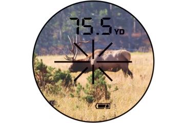 Image of Nikon ProStaff 550 Laser Rangefinders Reticle w/ animal