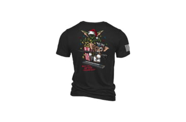 Image of Nine Line Apparel Nine Line Belt Fed Triblend Short Sleeve Shirt Black XL, BELTFED-TSTRI-CHARCOALBLACKTRIBLEND-XL