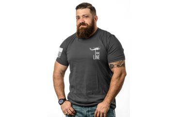 Image of Nine Line Get The Hell Out Graphic T-Shirts - Mens, HeavyMetal, Medium GTHO-TS-HEAVYMETAL-M