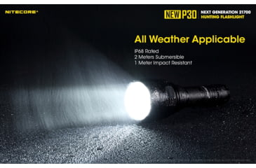 Image of Nitecore NEW P30 Hunting Kit with LumenTac Offset Mount and AC USB Adapter, Black, 6952506405879