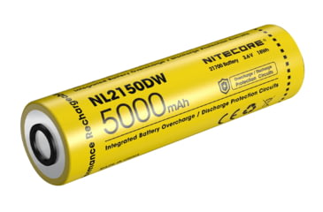 Image of Nitecore NL2150DW R40 v2 5000mAh Customized Rechargeable Battery, Yellow, 6952506493562