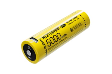 Image of Nitecore NL2150HPR 5000mAh USB-C High Performance Rechargeable 21700 Battery, Yellow, 6952506493739