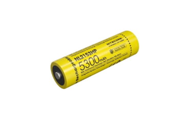 Image of Nitecore NL2153HP 5300mAh Rechargeable 21700 Battery, Yellow, BAT-NITE-21700-NL2153HP