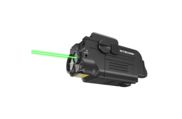 Image of Nitecore NPL25 GL 900 Lumens LED Weapon Light w/Green Laser Sight, Lithium Ion, Black, NPL25 GL